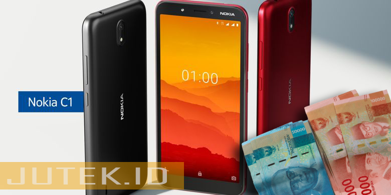 Harga dan Spesifikasi Nokia C1, Harga Pas di Kantong