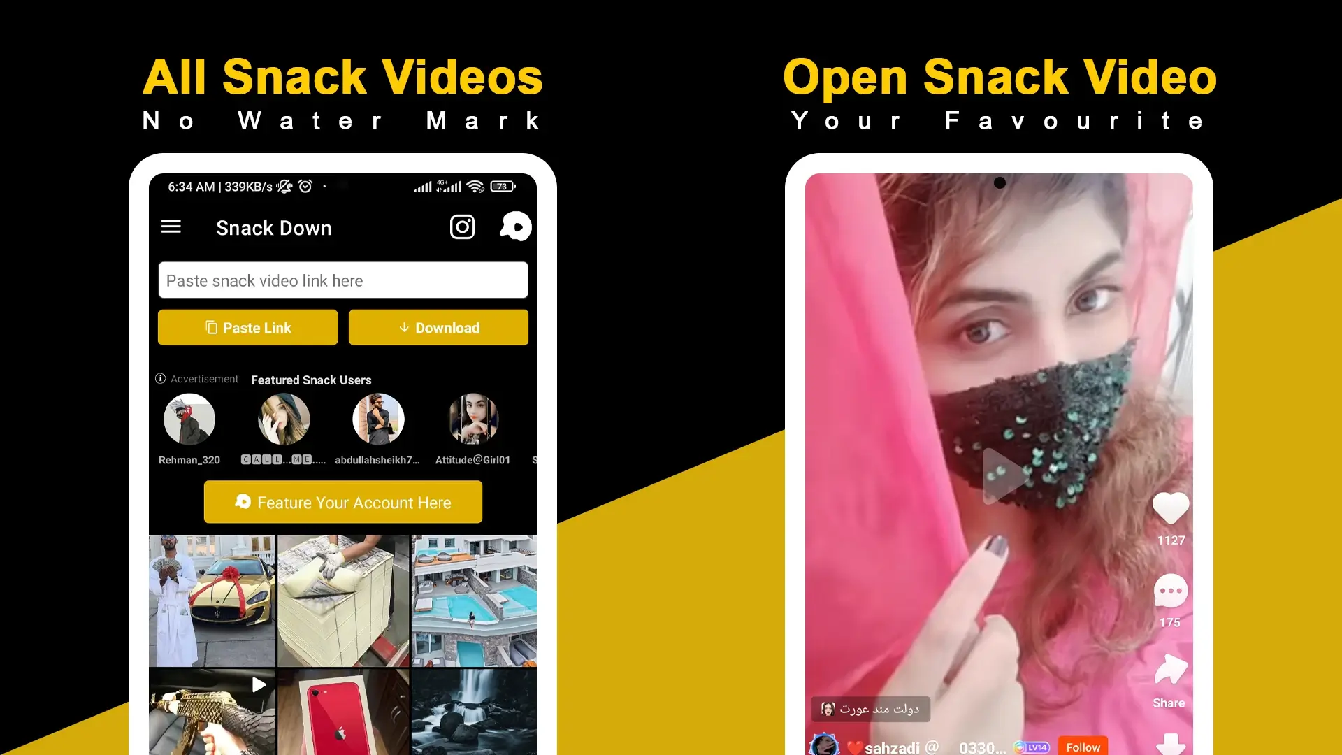 Cara Download Video di Snack Video Tanpa Watermark Full HD