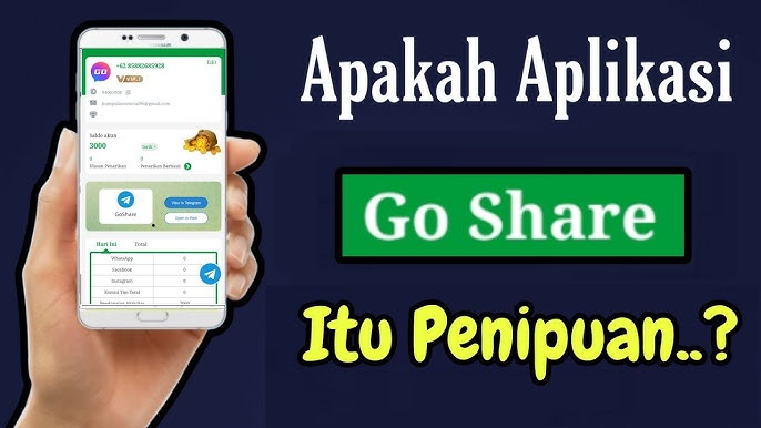 Aplikasi GoShare WhatsApp APK Penghasil Uang: Terbukti Membayar Atau Penipuan?