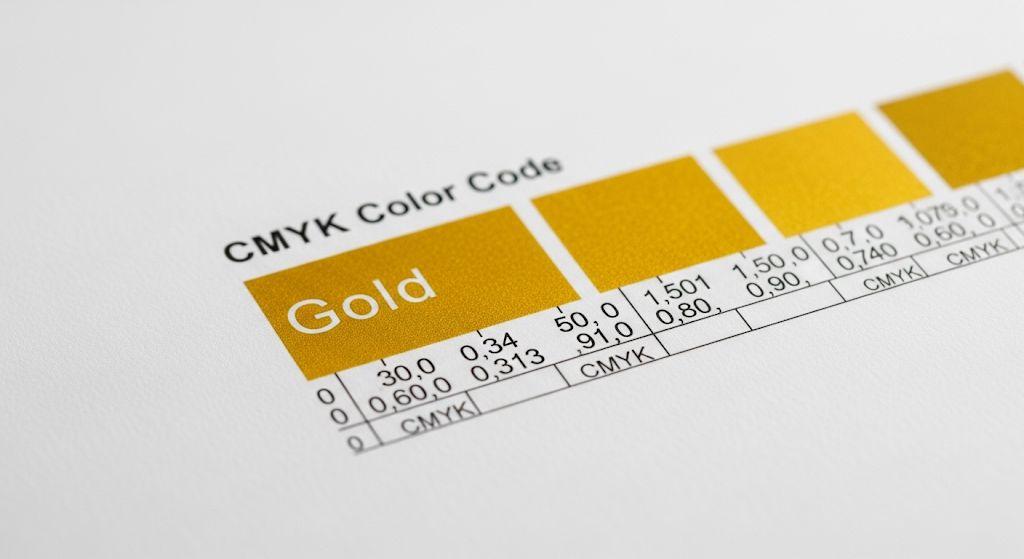 Kode Warna Gold CMYK dan Penggunaannya