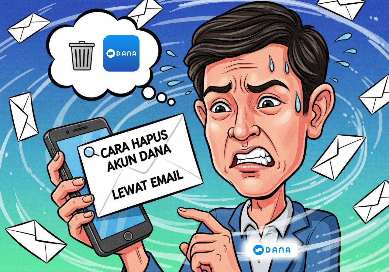 Cara Hapus Akun DANA Lewat Email dengan Mudah