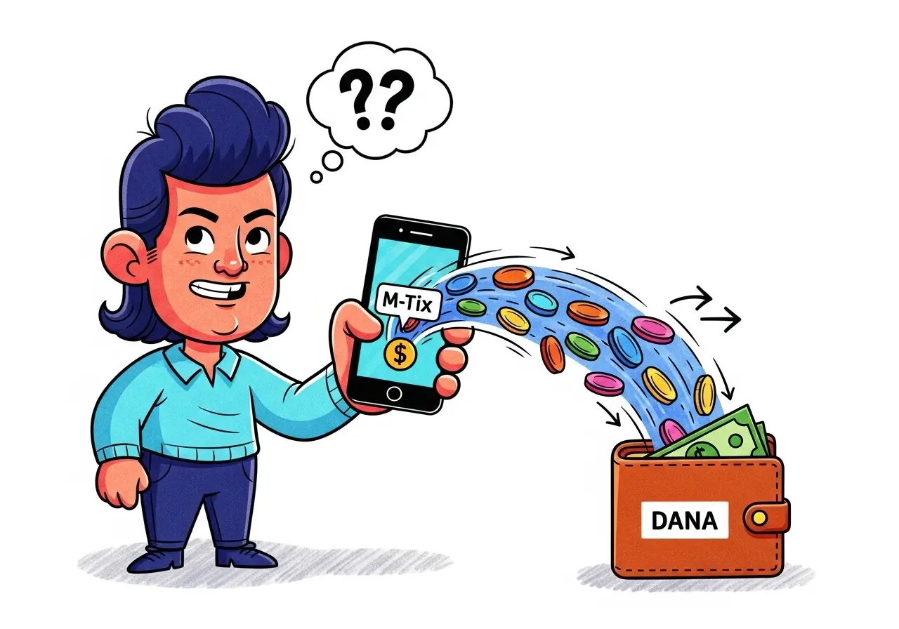 Cara Memindahkan Saldo M-Tix ke DANA, Anti Ribet!