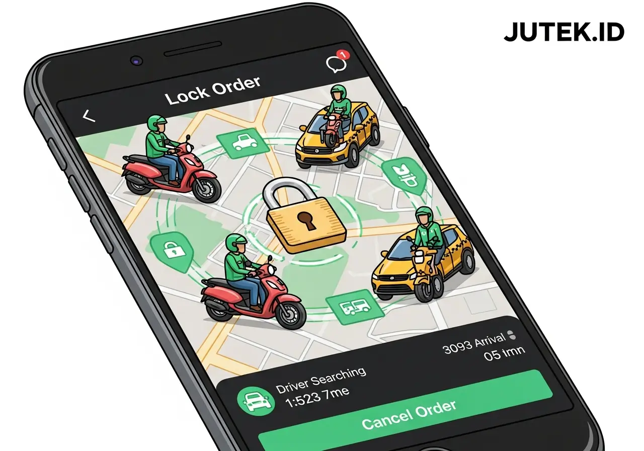 Cara Lock Order Gojek Agar Fokus 1 Layanan