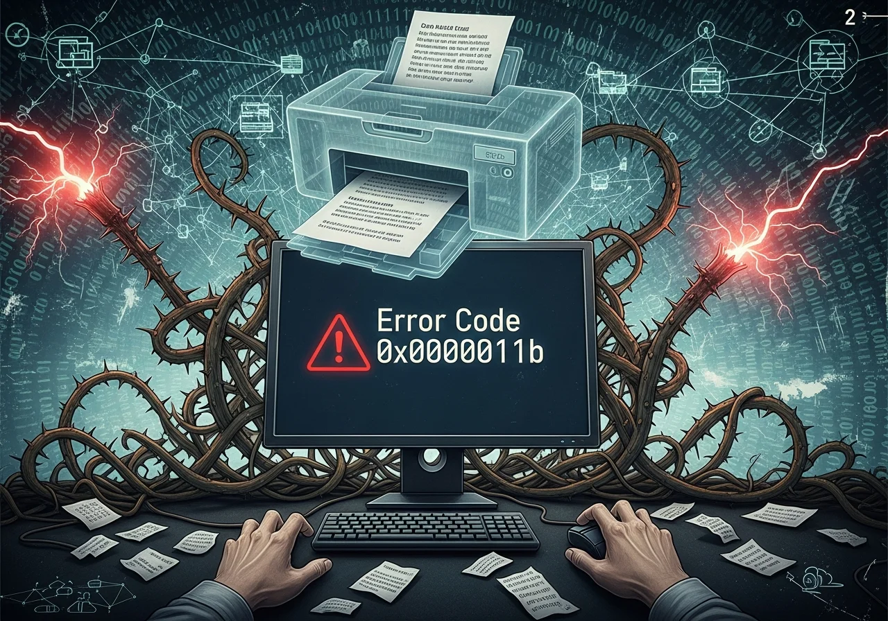 Cara Mengatasi Error Code 0x0000011b pada Windows Sharing Printer
