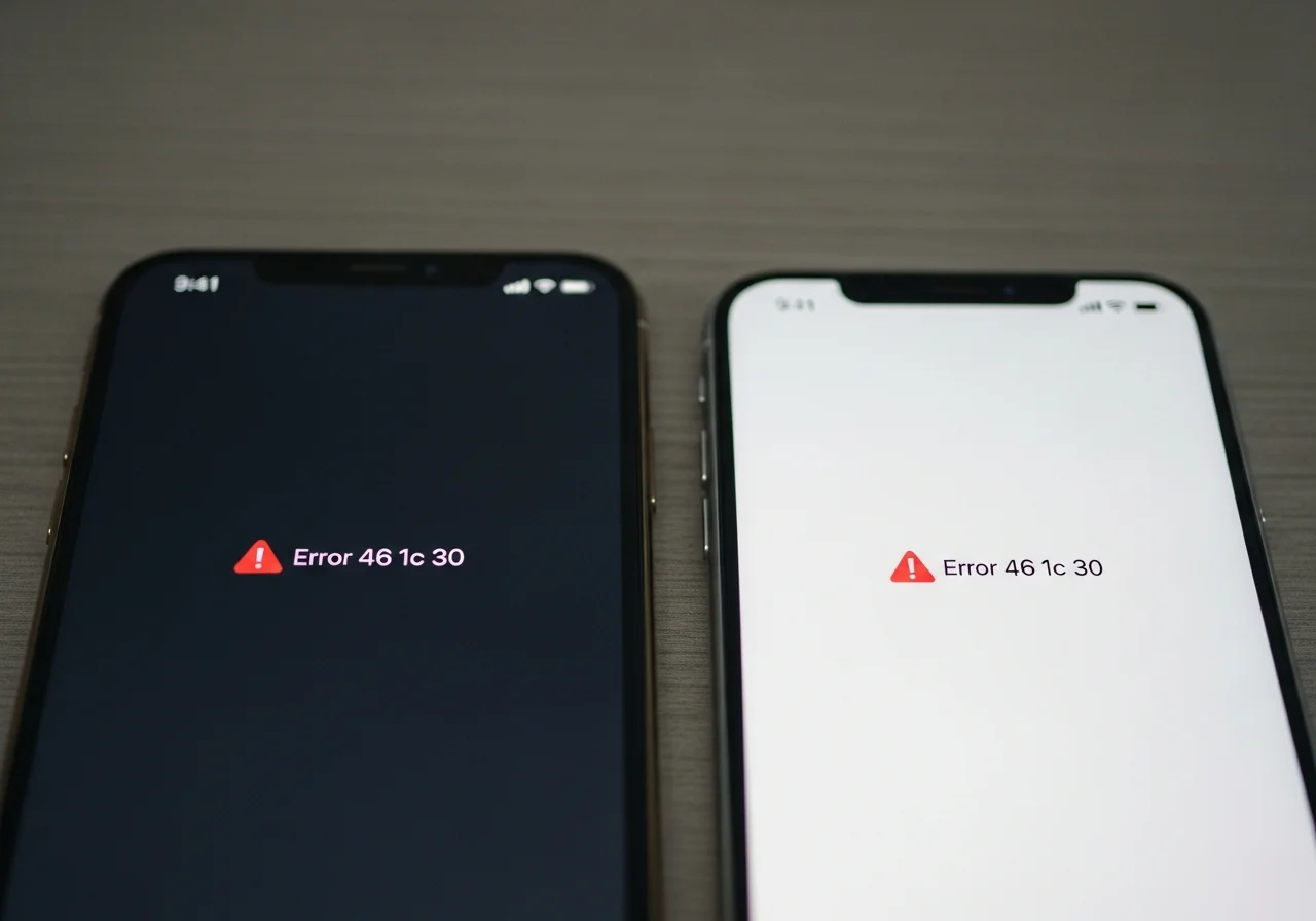 Cara Mengatasi Error 46 1c 30 iPhone 11 dan XR